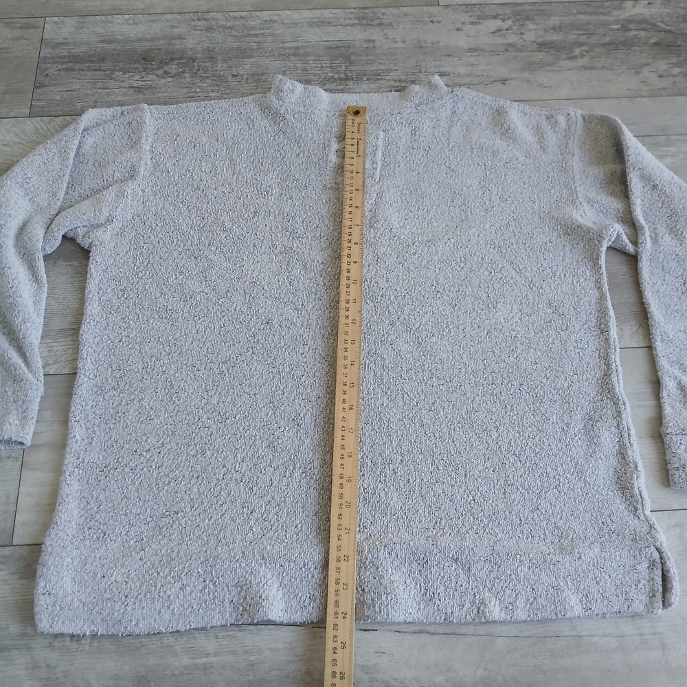 Clemson University Pressbox Comfy Terry Pullover Sweatshirt Orange Logo Large - Picture 7 of 9